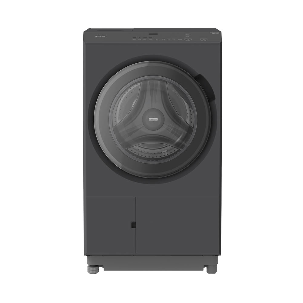 【HITACHI 日立】15KG 變頻右開滾筒洗脫烘洗衣機 曜墨灰｜含基本安裝