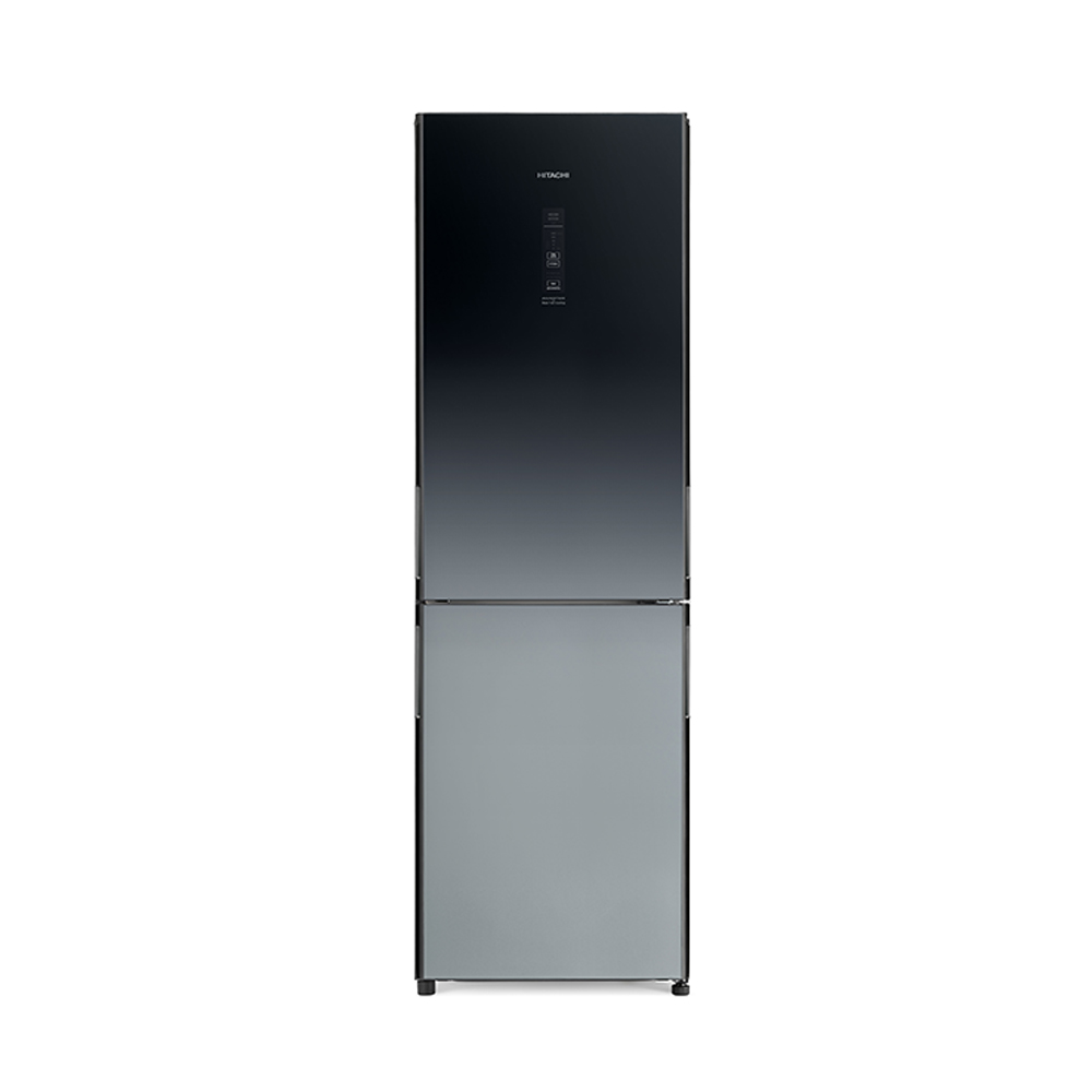 【HITACHI 日立】313L 變頻左開雙門冰箱 琉璃黑｜含基本安裝