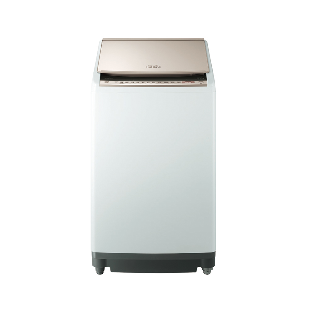 【HITACHI 日立】10KG 變頻直立洗脫烘洗衣機 琉璃金｜含基本安裝