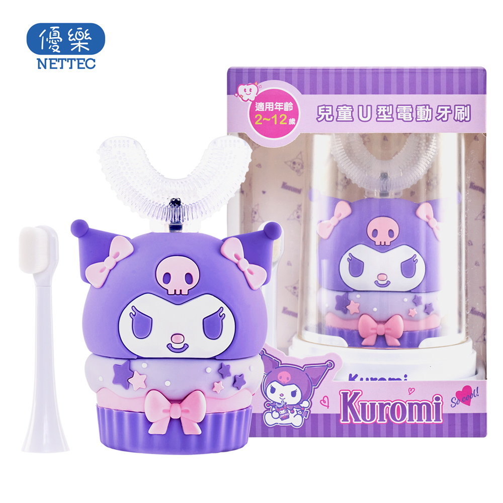 【優樂 NETTEC】Cinnamoroll 酷洛米 兒童U型電動牙刷