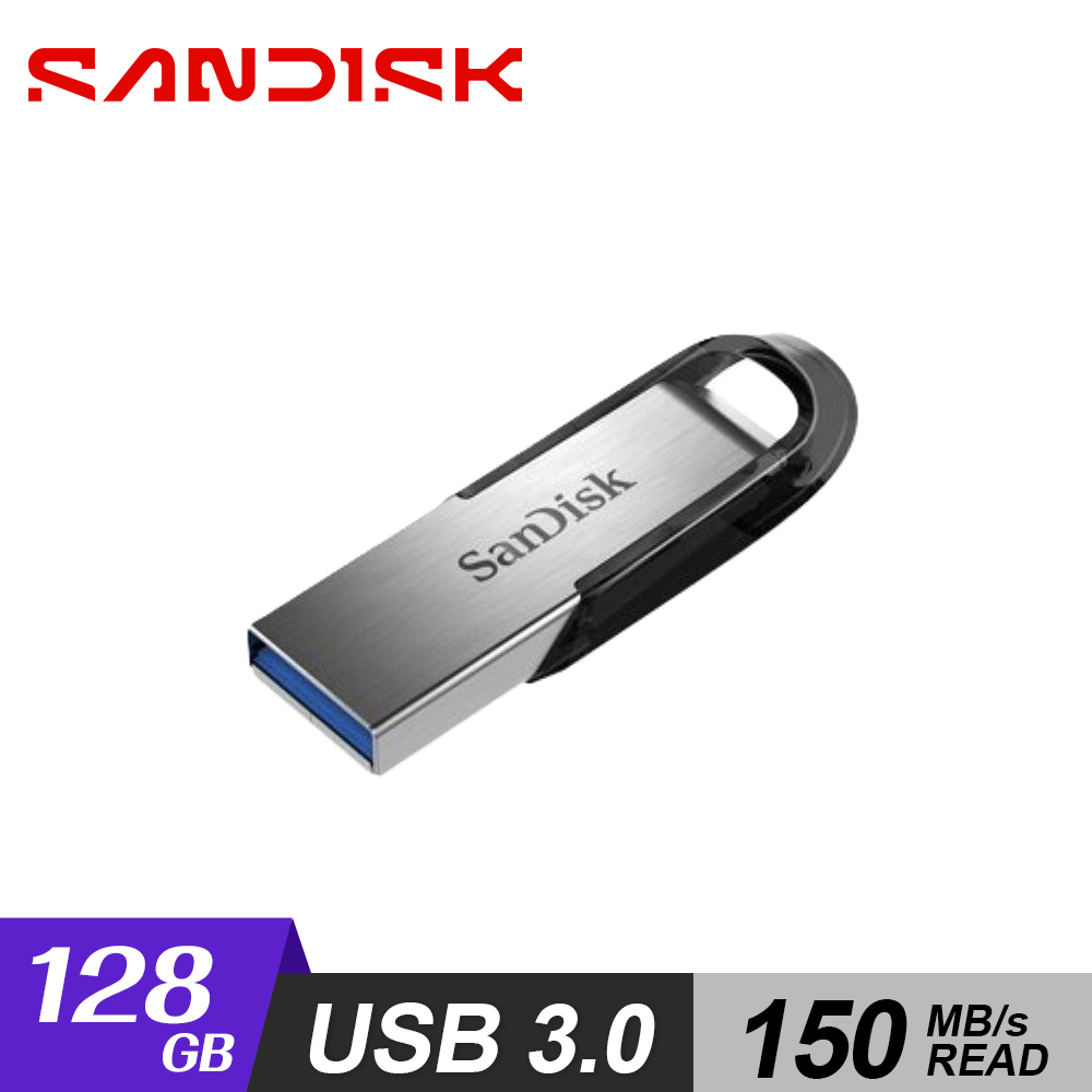 SanDisk 128GB CZ73 Ultra Flair USB 3.0 高速隨身碟