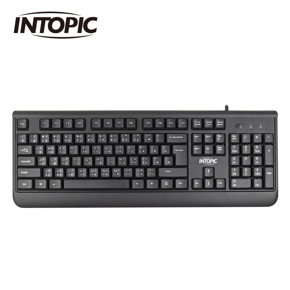 【INTOPIC 廣鼎】KBD-97 USB 標準有線鍵盤