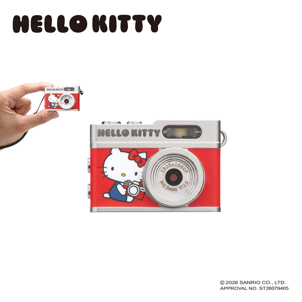 【E-books】三麗鷗迷你數位拍照錄影相機｜Hello Kitty