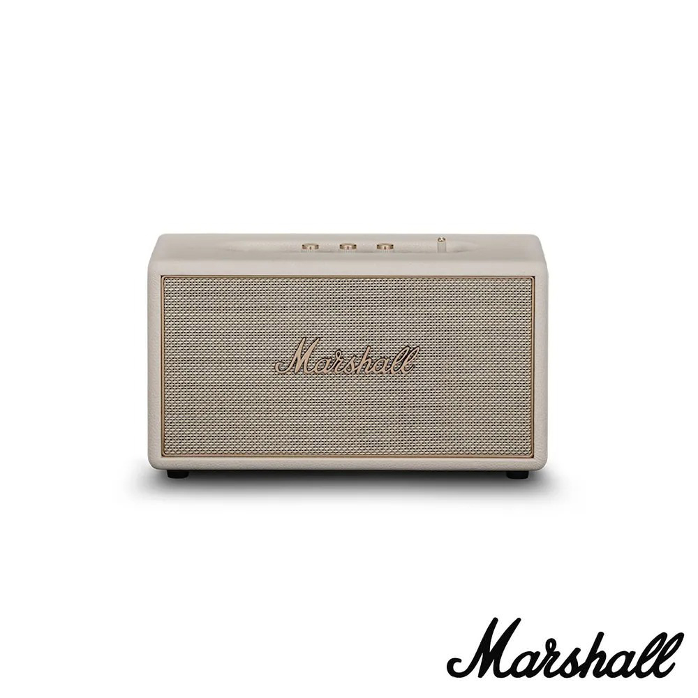 【Marshall】Stanmore IV 家用藍牙喇叭 奶油白