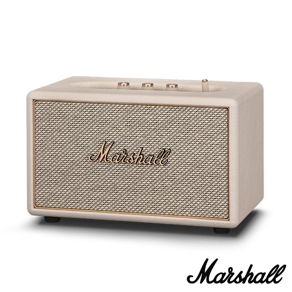 【Marshall】ACTON IV Bluetooth 藍牙喇叭 奶油白