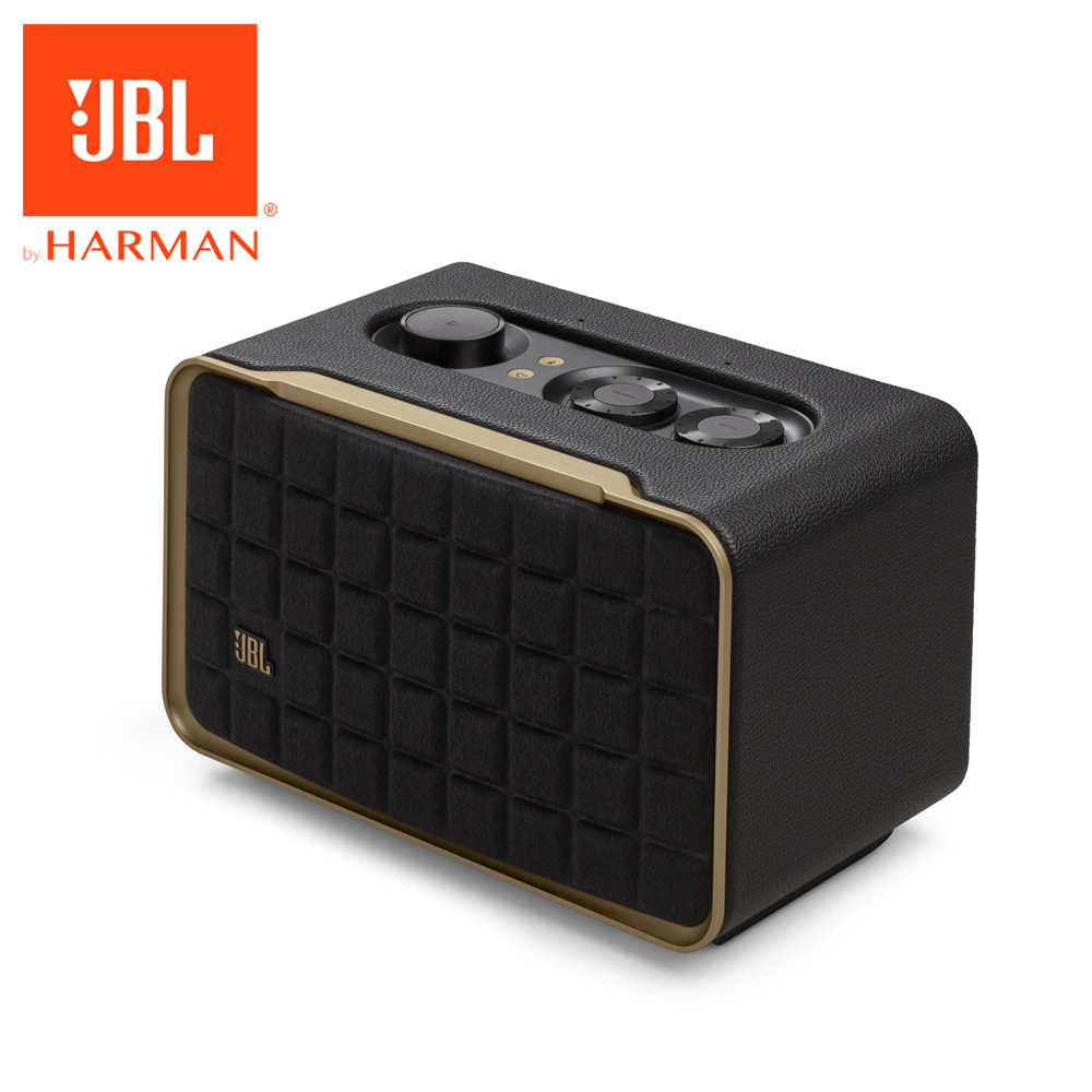 【JBL】Authentics 200 家用語音串流藍牙音響｜黑色