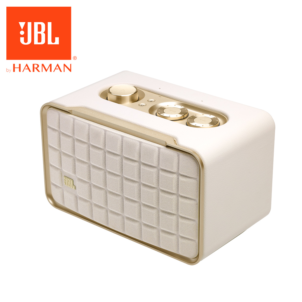 【JBL】Authentics 200 家用語音串流藍牙音響｜白色