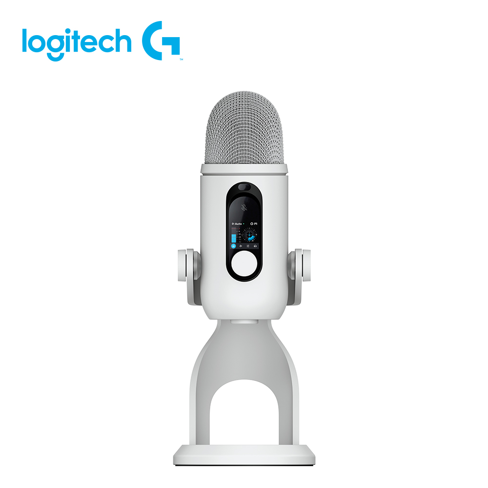 【Logitech G】BLUE YETI 2 USB 麥克風 白色