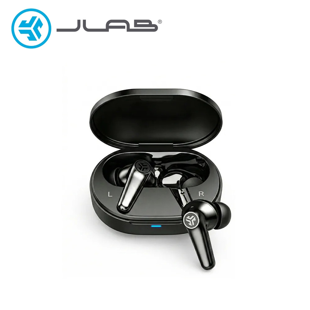 【JLab】J1 PODS 真無線藍牙耳機｜午夜黑