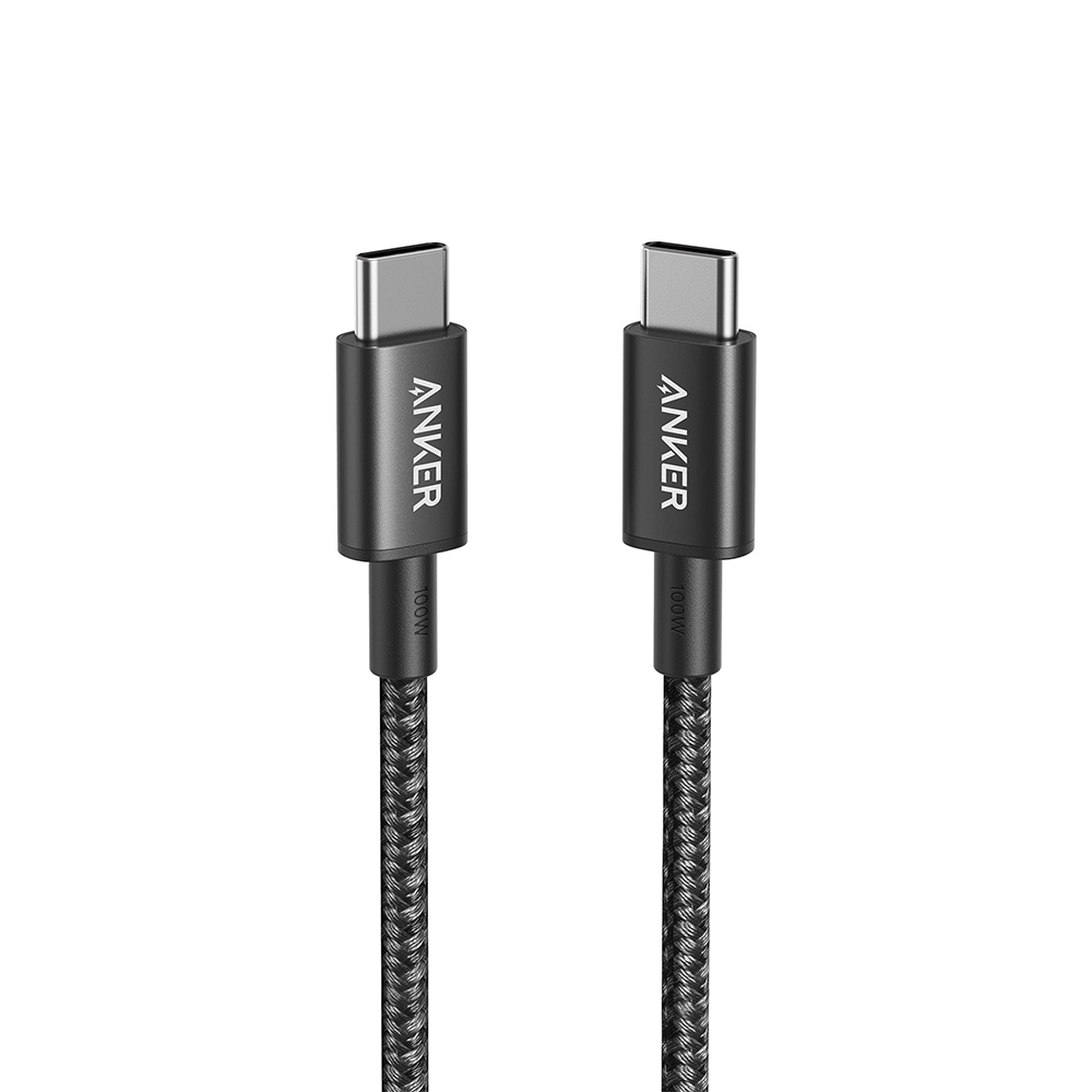 【Anker】A8752 60W USB-C 充電線 0.9M｜黑色
