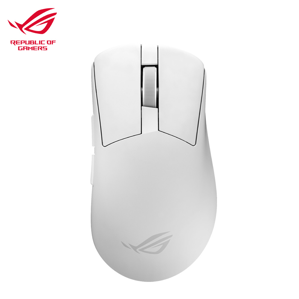 【ASUS 華碩】ROG Gladius IV Ace 電競滑鼠 白色