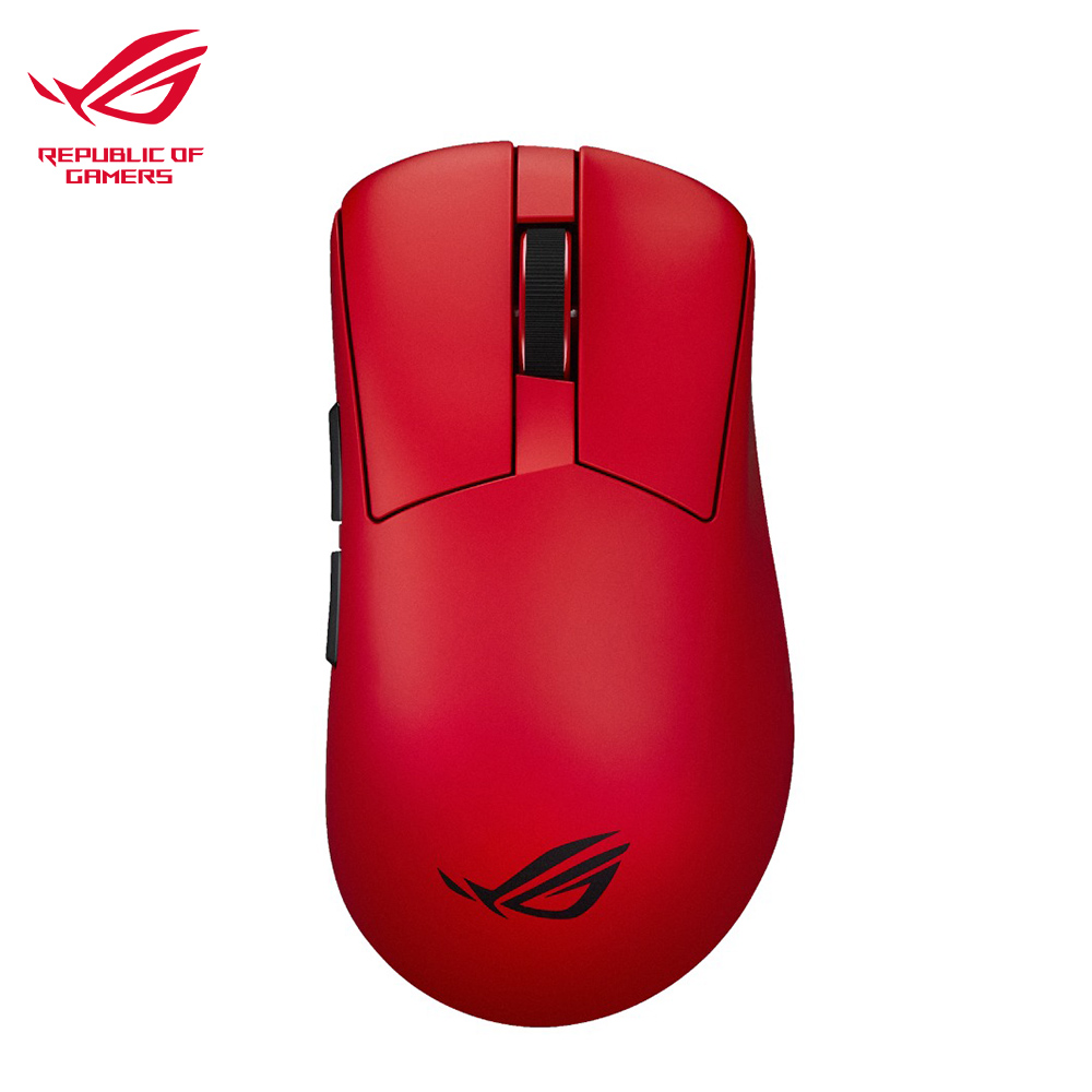【ASUS 華碩】ROG Gladius IV Ace 電競滑鼠 紅色