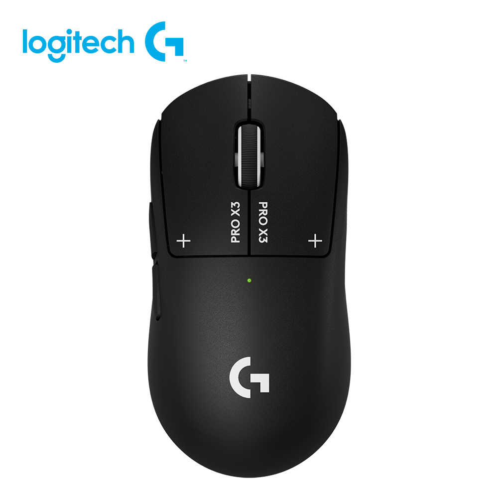 【Logitech G】PRO X3 SUPERSTRIKE 無線類比遊戲滑鼠 黑色