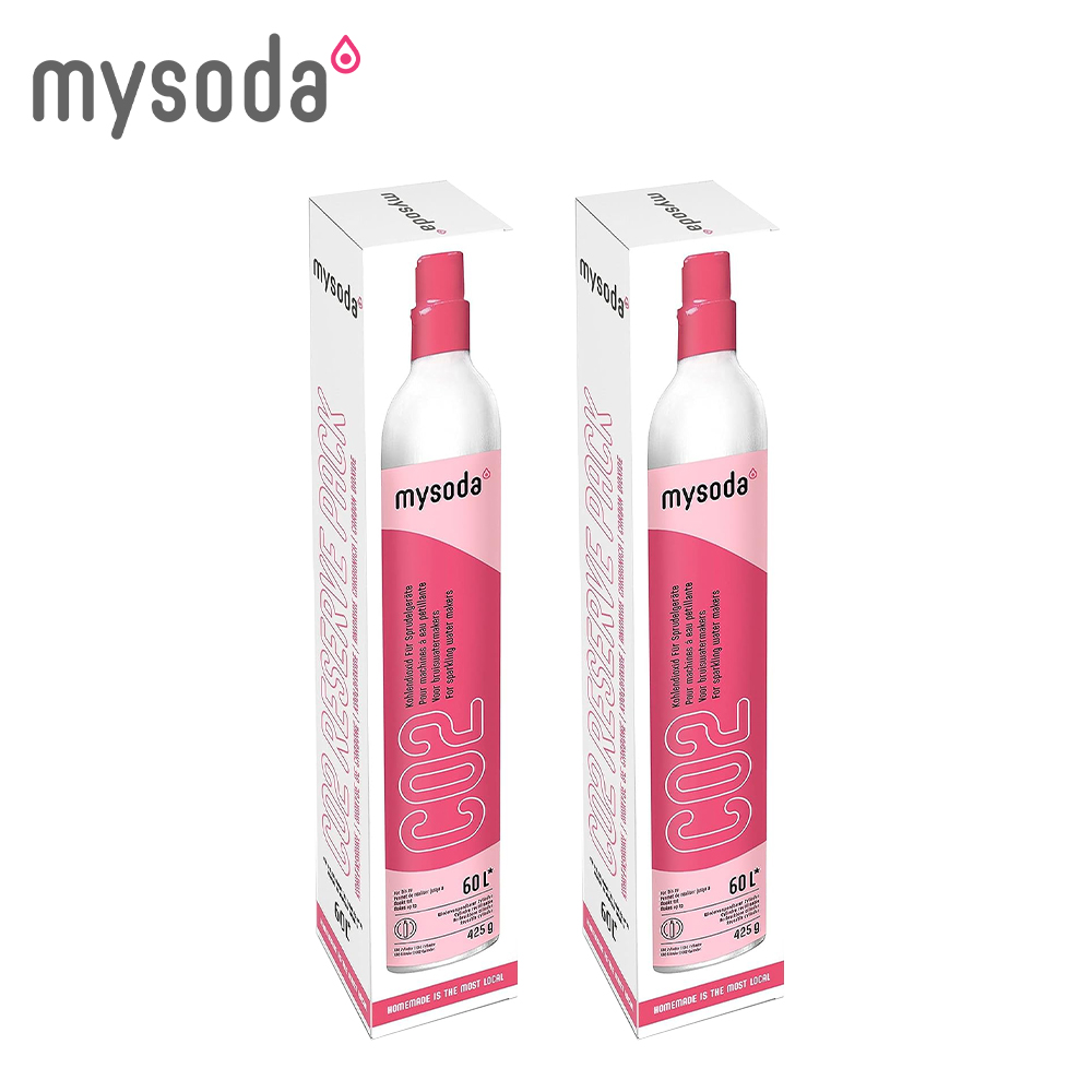 【MYSODA｜沐樹得】425g二氧化碳全新鋼瓶/2入組 GP500