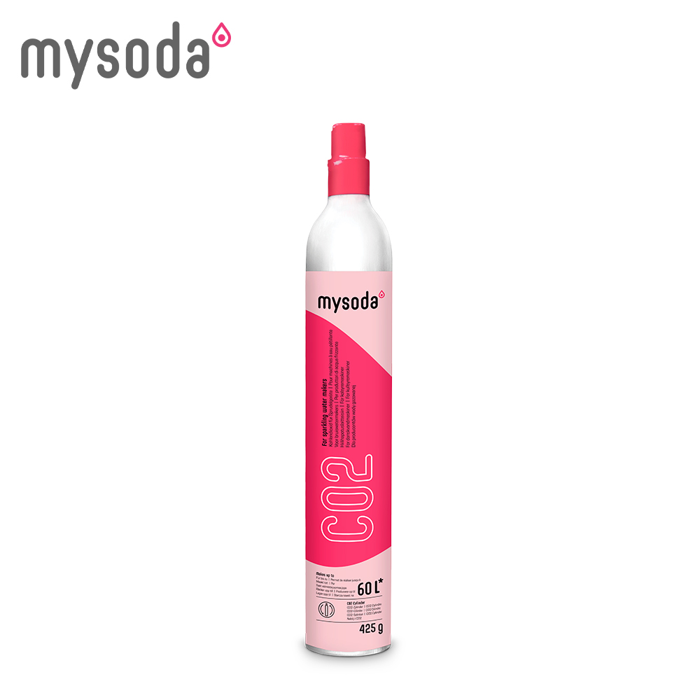 【MYSODA｜沐樹得】425g二氧化碳交換鋼瓶 MYCO2E (空瓶換購滿瓶)