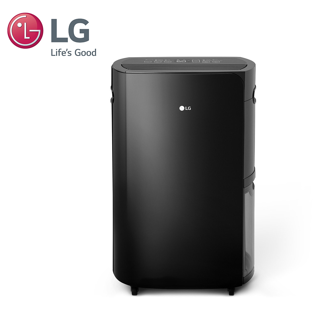 【LG 樂金】PuriCare 雙變頻除濕機 25.6公升 WD261VKF0｜曜黑色【福利良品】