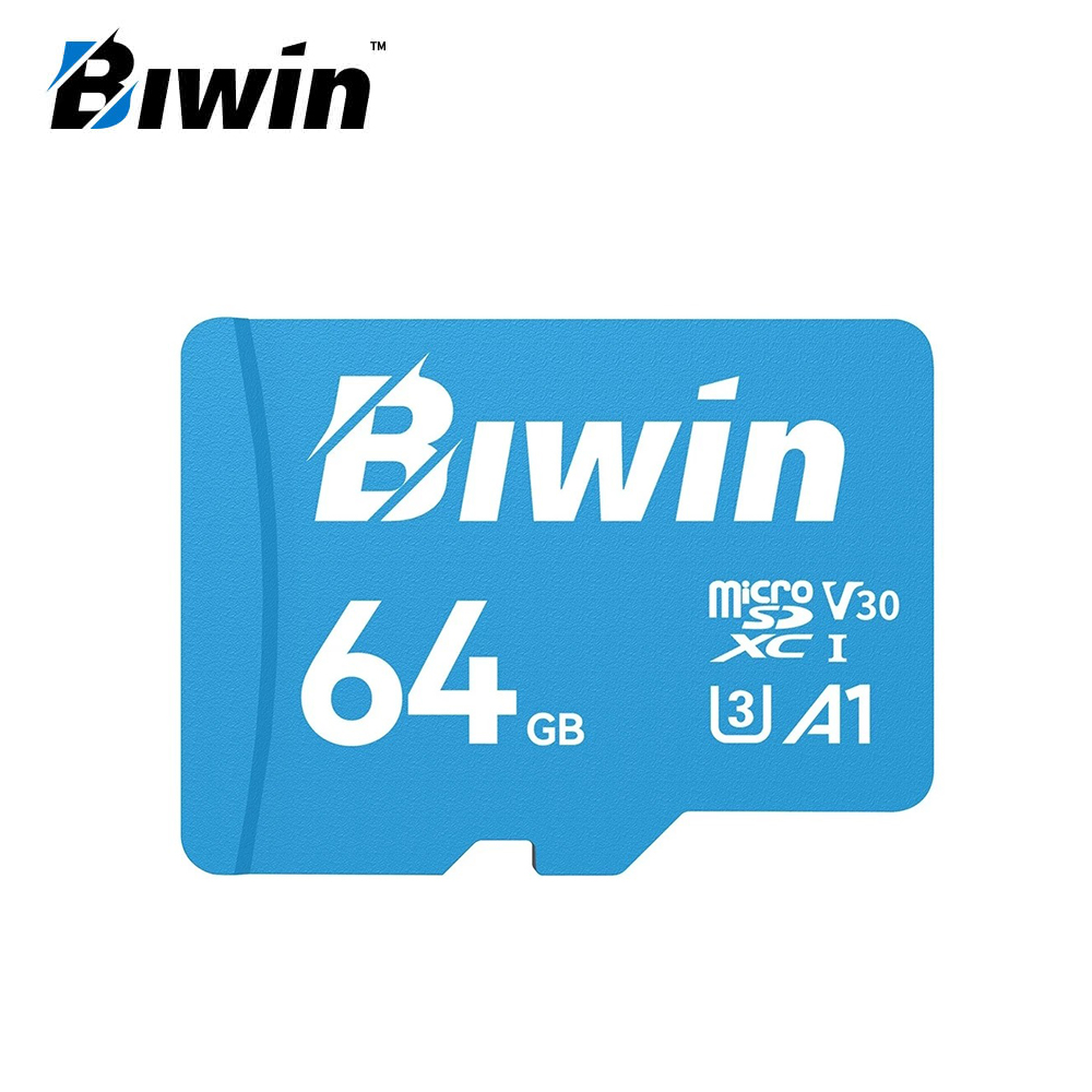 【BIWIN】MS100 microSDXC UHS-I U3 V30 64GB 記憶卡