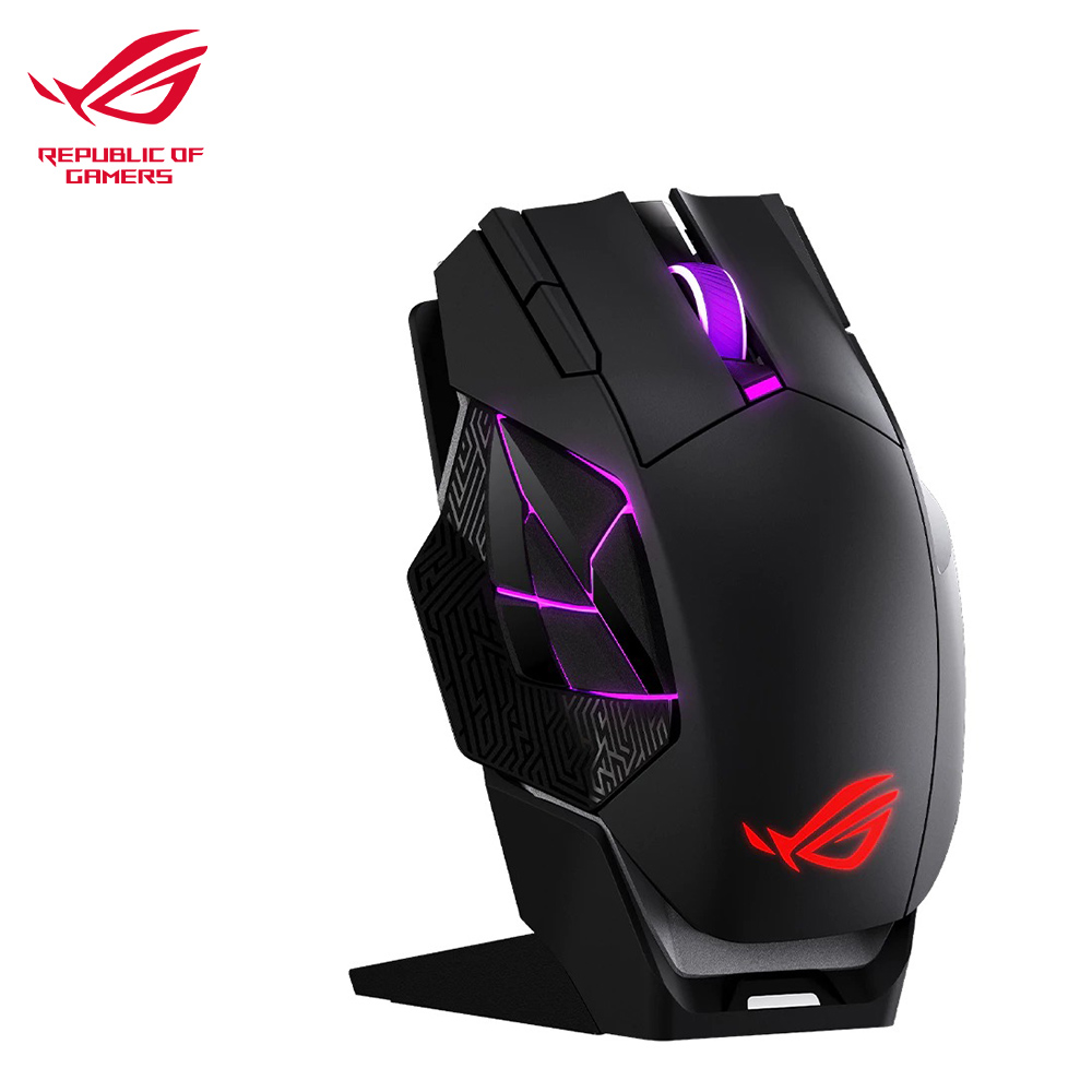 【ASUS 華碩】ROG Spatha X 65K 無線電競滑鼠