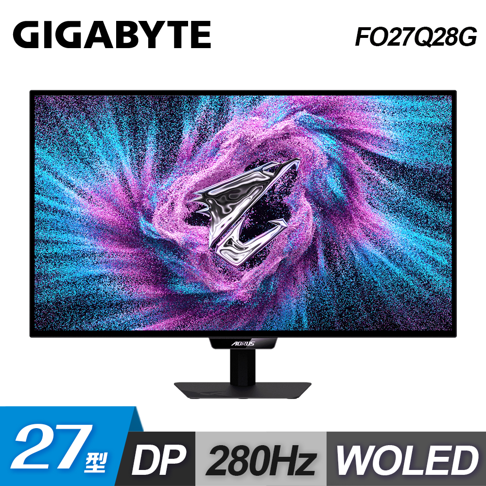 【GIGABYTE 技嘉】AORUS ELITE FO27Q28G 27型 OLED 電競螢幕