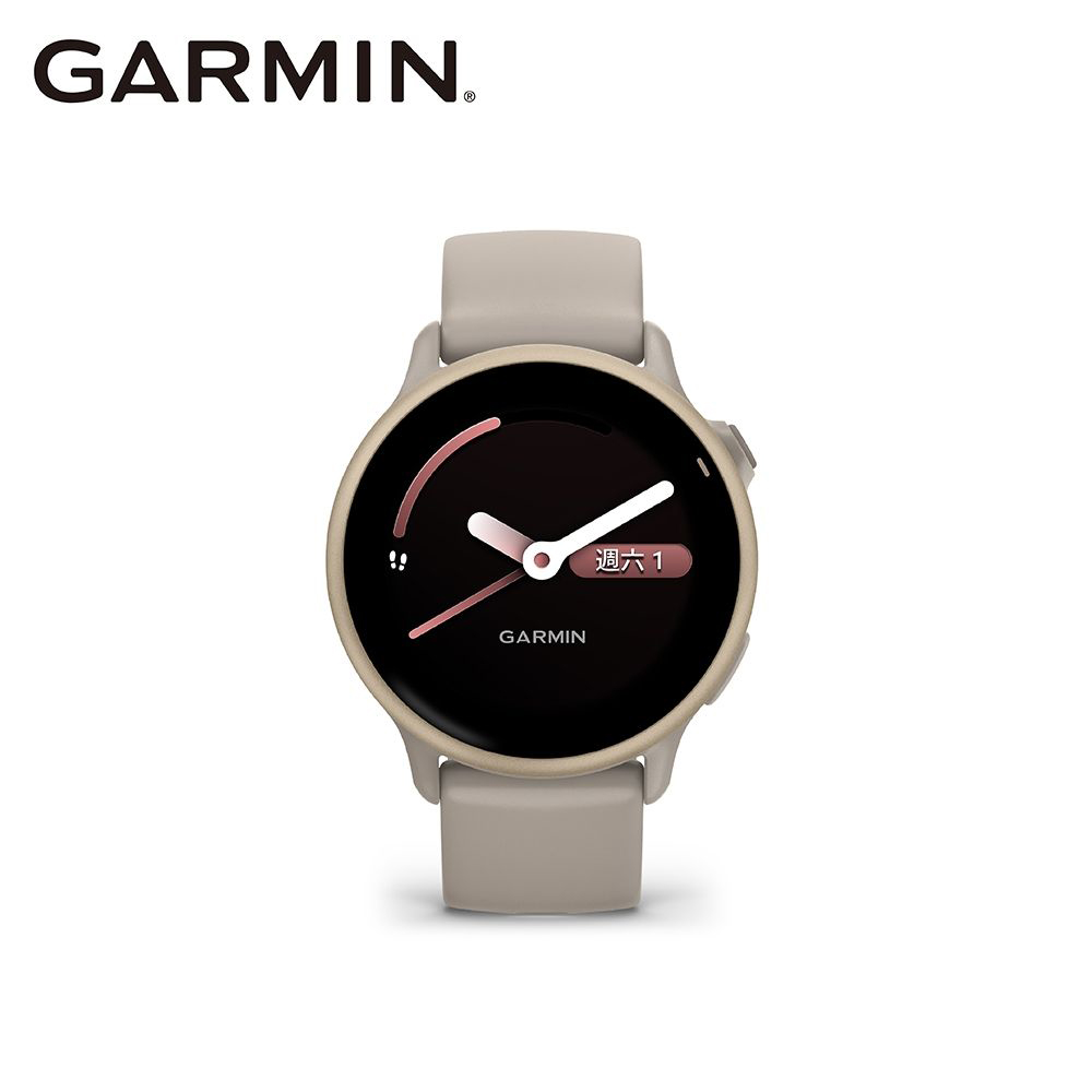 【GARMIN】vivoactive 6 GPS 智慧腕錶｜法式灰