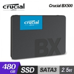 【Micron 美光】Crucial BX500 480GB SSD 2.5吋固態硬碟