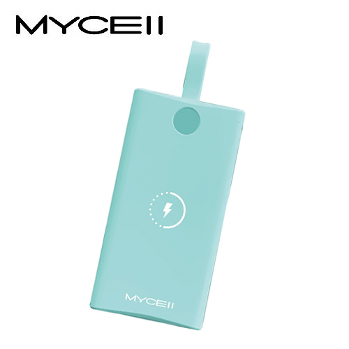 【MYCEll】AIR 10W 無線快充行動電源(綠)