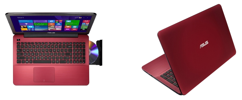 asus 华硕 x555lf-0073f 15.6吋 超值效能笔电 红