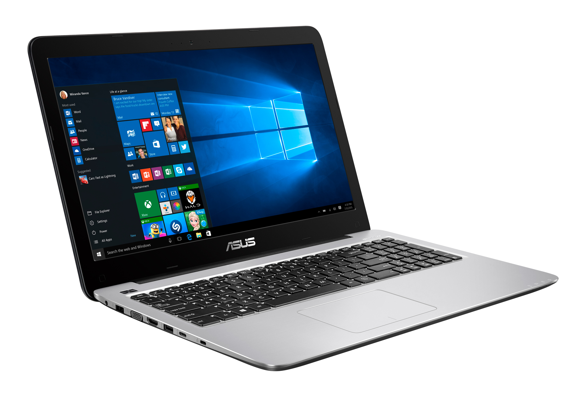 亚柏ez购 416698 - asus 华硕 x556uq-0091b 15.6吋 笔电 雾蓝 w10