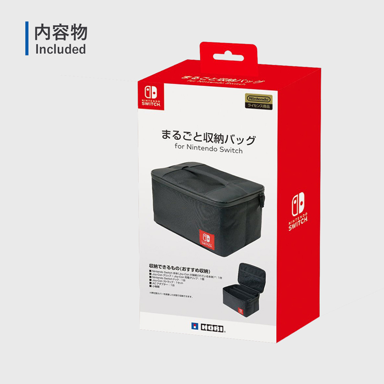 Ns Switch 任天堂周邊hori Nsw 013 大容量收納包黑色 三井3c購物網